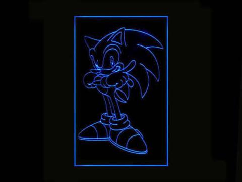 Sonic the Hedgehog LED Neon Sign